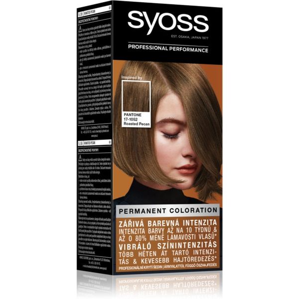 Syoss Syoss Color permanentna barva za lase odtenek 6-66 Roasted Pecan