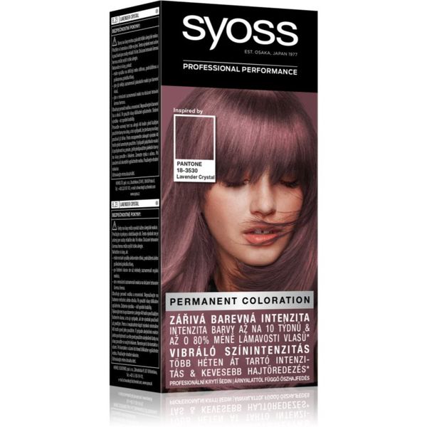 Syoss Syoss Color permanentna barva za lase odtenek 8-23 Lavender Crystal