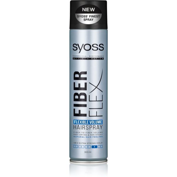 Syoss Syoss Fiber Flex lak za lase za volumen las 300 ml