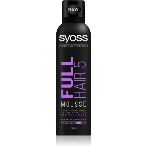 Syoss Syoss Full Hair 5 penasti utrjevalec za lase z ekstra močnim utrjevanjem 250 ml