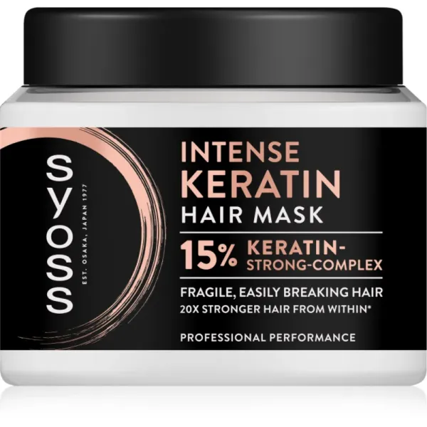 Syoss Syoss Intense Keratin intenzivna maska za lase s keratinom 400 ml