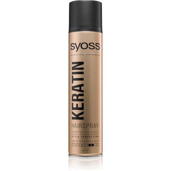 Syoss Syoss Keratin lak za lase z ekstra močnim utrjevanjem 300 ml