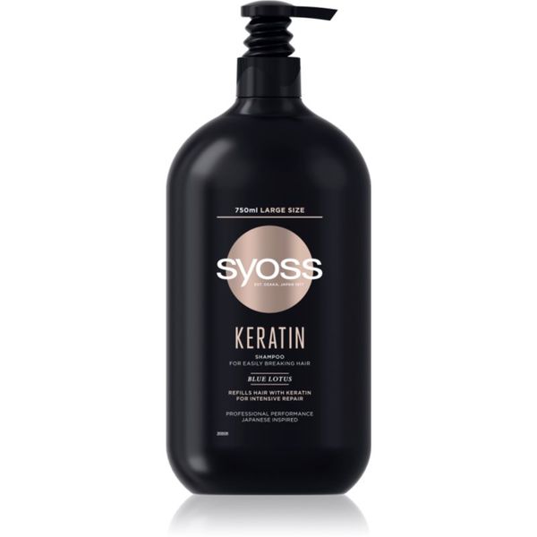 Syoss Syoss Keratin šampon s keratinom za lomljive lase 750 ml