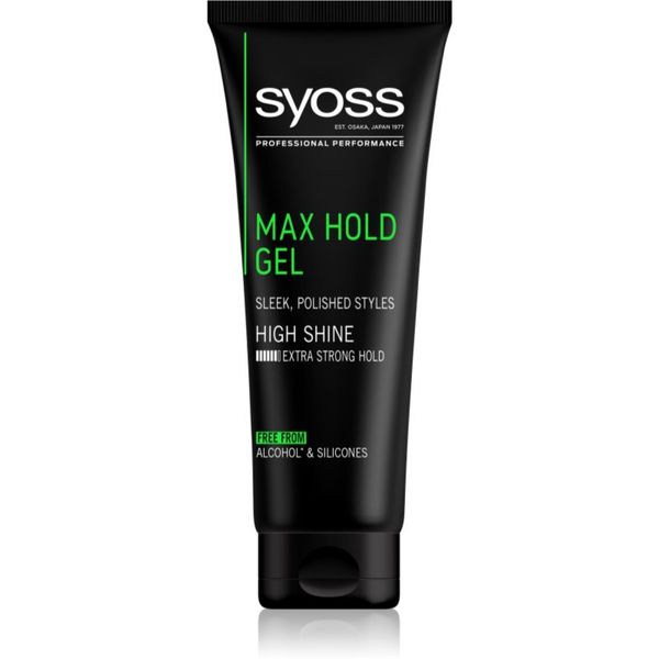 Syoss Syoss Max Hold gel za lase z močno fiksacijo 250 ml