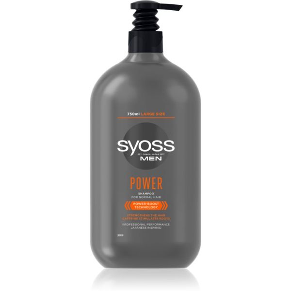 Syoss Syoss Men Power & Strength šampon za okrepitev las s kofeinom 750 ml