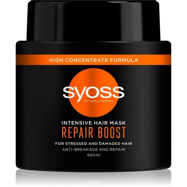 Syoss Syoss Repair Boost globinsko krepilna maska za lase za lomljive lase 500 ml