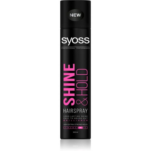 Syoss Syoss Shine & Hold lak za lase za sijaj 300 ml