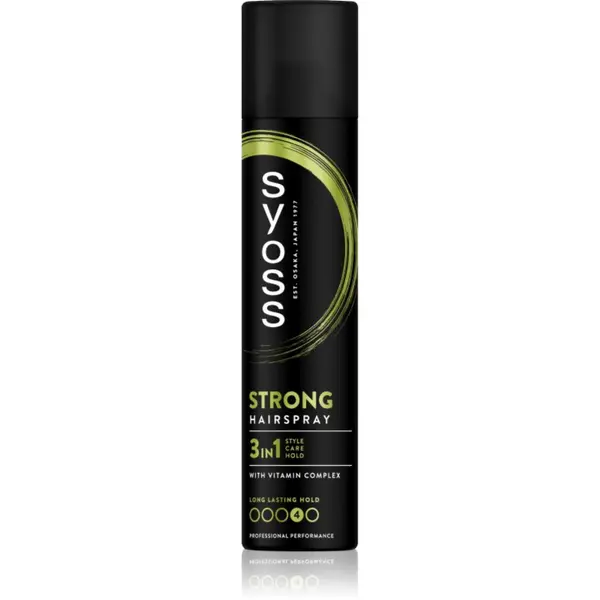 Syoss Syoss Strong Hold Hairspray ekstra utrjevalni lak za lase 3v1 300 ml
