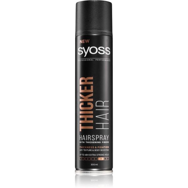 Syoss Syoss Thicker Hair lak za lase z ekstra močnim utrjevanjem 300 ml
