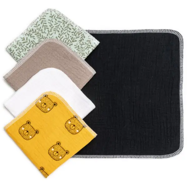 T-Tomi T-TOMI BIO Muslin Napkins robčki 25 x 25 cm UNI 5 kos