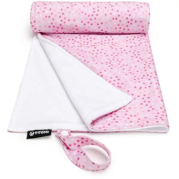 T-Tomi T-TOMI Changing Pad Pink Dots pralna previjalna podloga 50 x 70 cm 1 kos