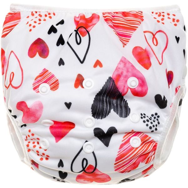 T-Tomi T-TOMI Diaper Swimwear Hearts pralna kopalna plenica 5-12 kg 1 kos