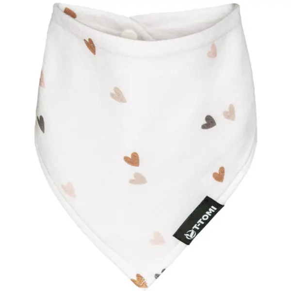 T-Tomi T-TOMI Muslin Bib Love slinček 30 x 45 cm 1 kos