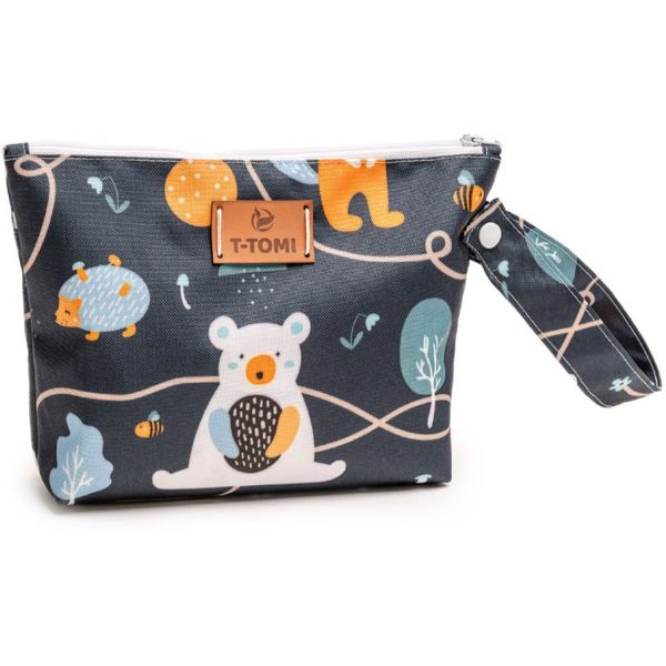 T-Tomi T-TOMI Small Baggie potovalna torba Animal friends 18x24 cm