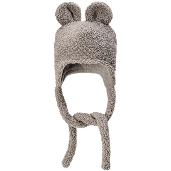 T-Tomi T-TOMI TEDDY Cap Grey kapa 3-6 months (36-40 cm) 1 kos