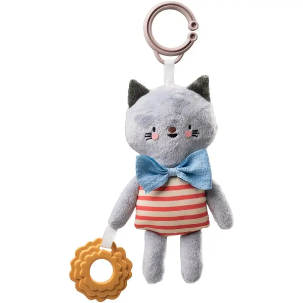 Taf Toys Taf Toys Activity Toy Clara The Cat kontrastna viseča igrača z grizljajočim delom 0 m+ 1 kos