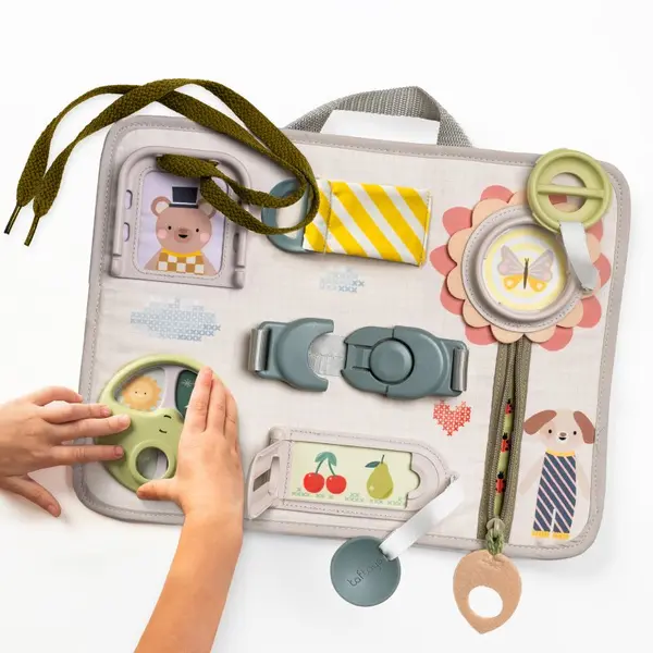 Taf Toys Taf Toys Snap‘n Learn Board igralni pano z aktivnostmi 18 m+ 1 kos