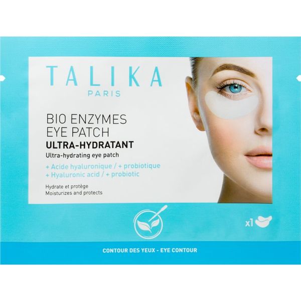 Talika Talika Bio Enzymes Eye Patch gladilna maska za predel okoli oči s probiotiki 1 kos