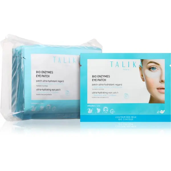 Talika Talika Bio Enzymes Eye Patch gladilna maska za predel okoli oči s probiotiki 30 kos