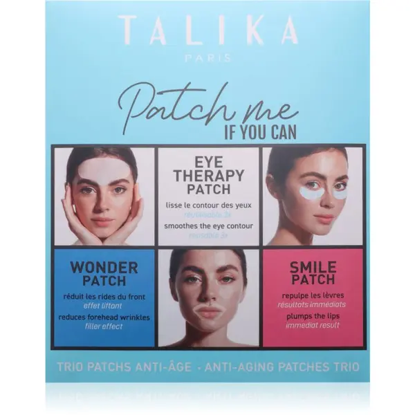 Talika Talika Patch Me If You Can set mask iz platna za okoli oči in ustnic 3x1 kos