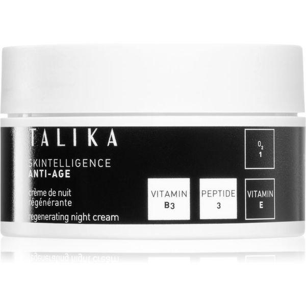 Talika Talika Skintelligence Anti-Age Regenerating Night Cream nočna regeneracijska krema proti staranju in za učvrstitev kože 50 ml