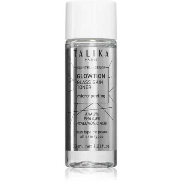 Talika Talika Skintelligence Glowtion nežno eksfoliacijsko mleko s hialuronsko kislino 30 ml