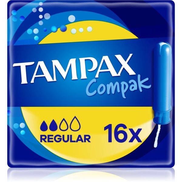 Tampax Tampax Compak Regular tamponi z aplikatorjem 16 kos