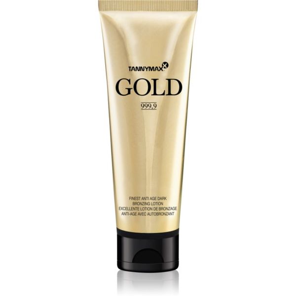 Tannymaxx Tannymaxx Gold 999,9 krema za sončenje v solariju z bronzerjem 125 ml