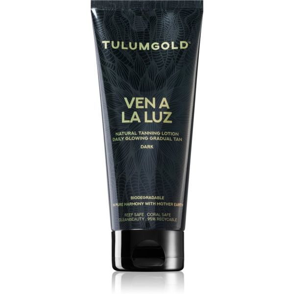 Tannymaxx Tannymaxx Tulumgold Ven A La Luz Natural Tanning Lotion Dark krema za sončenje v solariju 200 ml