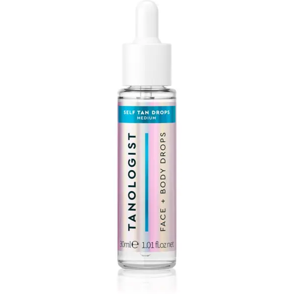 TANOLOGIST TANOLOGIST Self Tan Drops samoporjavitvene kapljice za obraz in telo odtenek Medium 30 ml