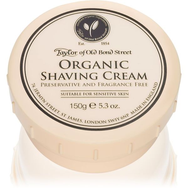 Taylor of Old Bond Street Taylor of Old Bond Street Organic krema za britje 150 g