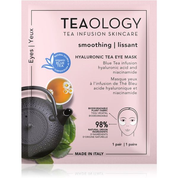 Teaology Teaology Face Mask Hyaluronic Eye Mask hialuronski vlažilni obkladki za oči 5 ml