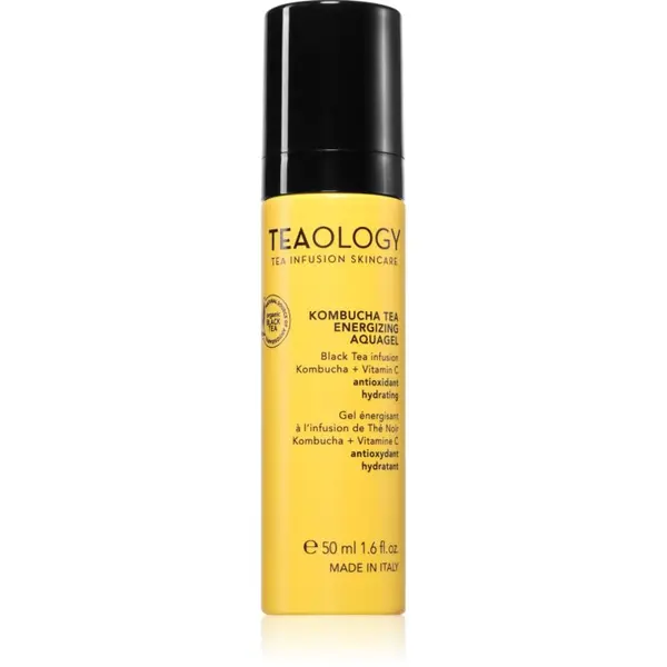 Teaology Teaology Kombucha Tea Energizing Aquagel vlažilna gel krema z vitaminom C 50 ml