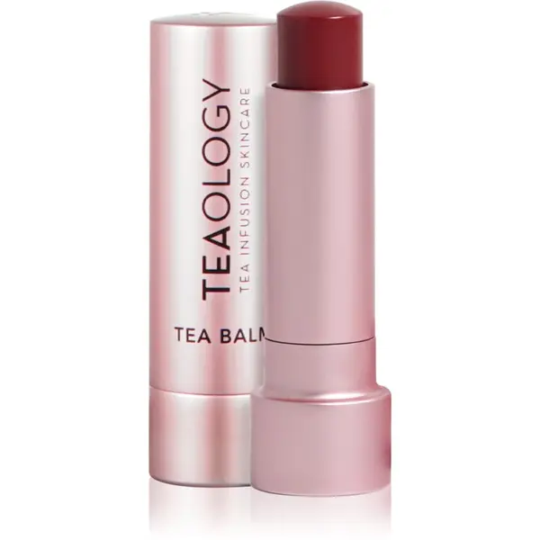 Teaology Teaology Tea Balm vlažilni balzam za ustnice v paličici s hialuronsko kislino odtenek Berry Tea 4 g