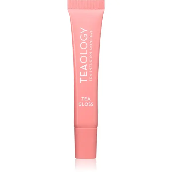 Teaology Teaology Tea Gloss Volume Lip Treatment sijaj za volumen ustnic s peptidi odtenek Peach 10 ml