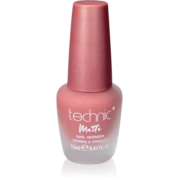 Technic Cosmetics Technic Cosmetics Matte Nail Varnish dolgoobstojen lak za nohte z mat učinkom odtenek Starkers 12 ml