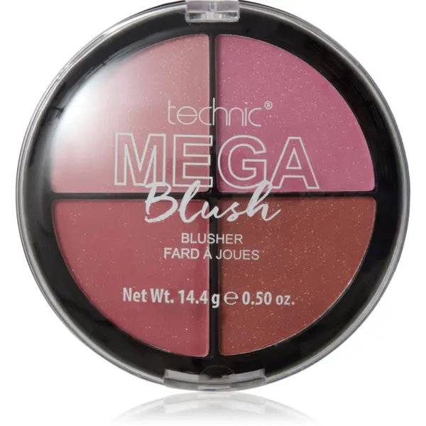 Technic Cosmetics Technic Cosmetics Mega Blush paleta rdečil 14.4 g