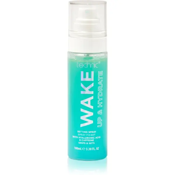 Technic Cosmetics Technic Cosmetics Wake Up pršilo za fiksiranje z vlažilnim učinkom 100 ml