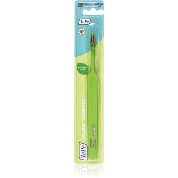 TePe TePe Colour Compact X-Soft zobna ščetka Green 1 kos