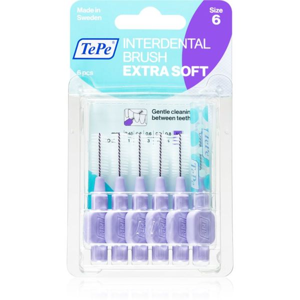 TePe TePe Interdental Brush Extra Soft medzobne ščetke 1,1 mm 6 kos