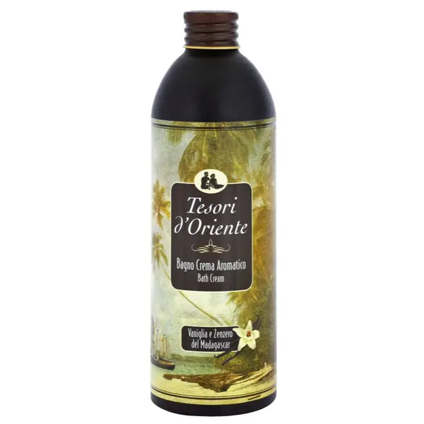 Tesori d'Oriente Tesori d'Oriente Vanilla & Ginger of Madagaskar gel za prhanje 2v1 500 ml