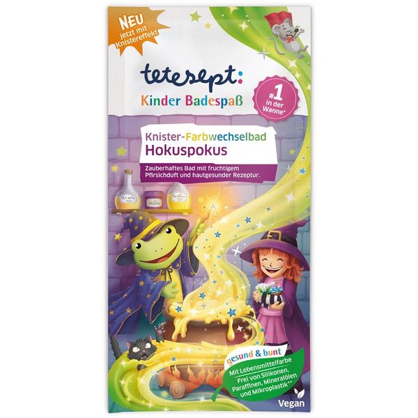 Tetesept Tetesept Bath Hokuspokus sol za kopel za otroke 45 g