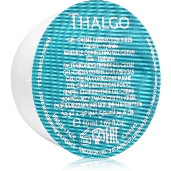 Thalgo Thalgo Hyalu-Procollagen Correcting Gel-Cream Refill vlažilna in gladilna gelasta krema z mat učinkom eco-refill 50 ml