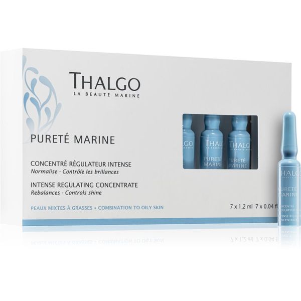 Thalgo Thalgo Pureté Marine Intense Regulating Concentrate koncentrat za mastno in mešano kožo 7x1.2 ml