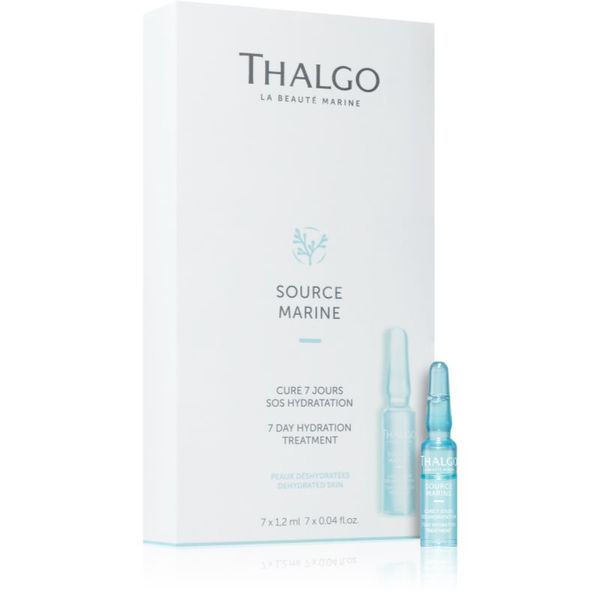 Thalgo Thalgo Source Marine 7 Day Hydration Treatment 7-dnevna regeneracijska kura za intenzivno hidracijo 7x1,2 ml
