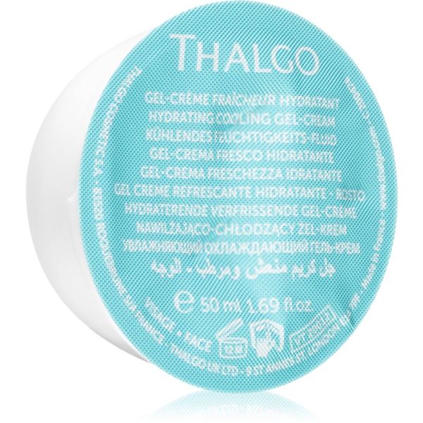 Thalgo Thalgo Source Marine Hydrating Cooling Gel-Cream vlažilna gel krema s hladilnim učinkom nadomestno polnilo 50 ml