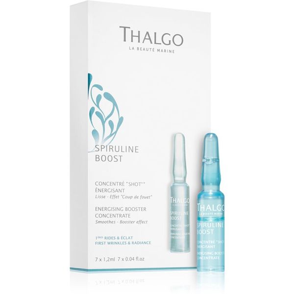 Thalgo Thalgo Spiruline Boost Energising Booster Concentrate koncentrat proti gubam z vitaminom C 7 x 1.2 ml