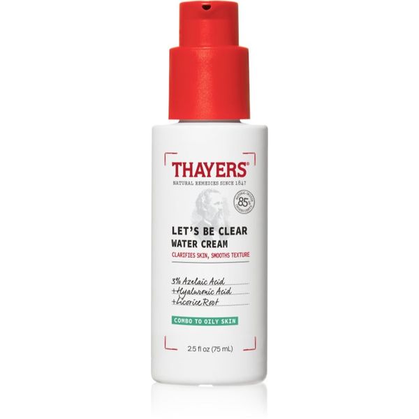 Thayers Thayers Let’s Be Clear Water Cream vlažilna krema za obraz 75 ml