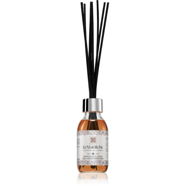 THD THD Le Maioliche Sandalo e Legni Del Mediterraneo aroma difuzor s polnilom 100 ml