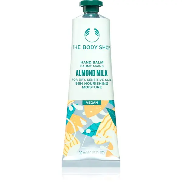 The Body Shop The Body Shop Almond Milk Hand Balm krema za roke z mandljevim mlekom 30 ml